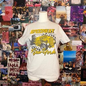 Vintage Brandy Melville Speedway Hot Rods New York T-shirt